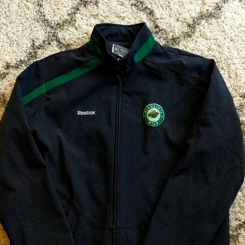 NHL MN Wild jacket VGUC